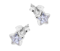 Dreamy Star Silver Stud Earring STS-6926